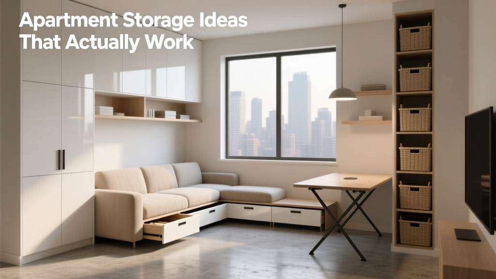 Apartment Storage Ideas That Actually Work