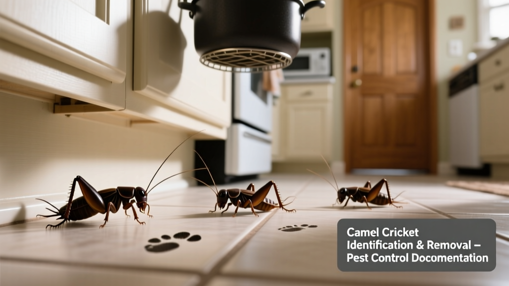 Camel Crickets in Kitchen: Identification & Removal