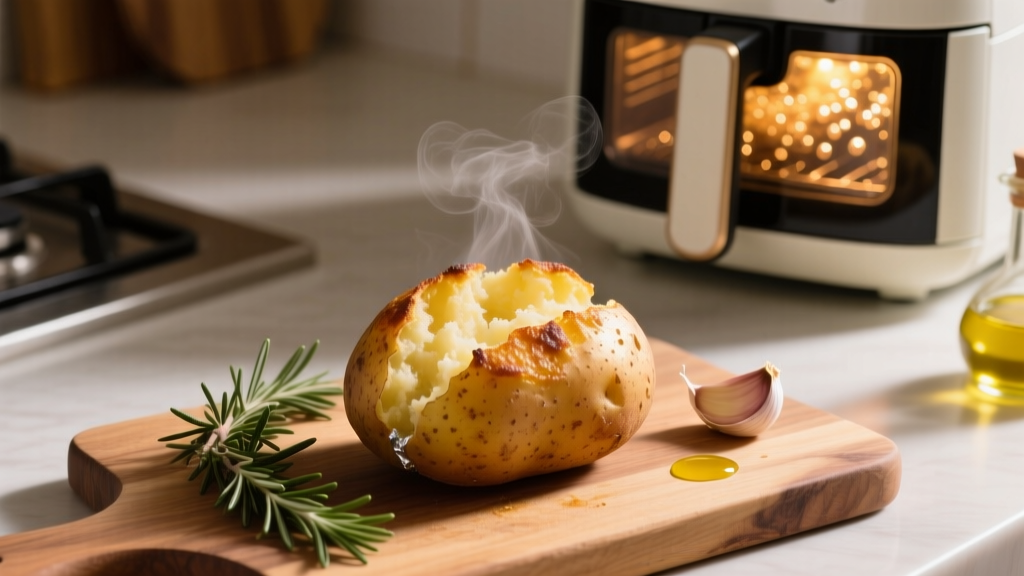 Bake a Potato in Air Fryer Without Foil (Yes!)
