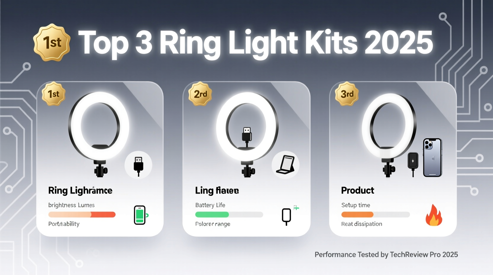 best selling ringlight with tripod stand and microphone