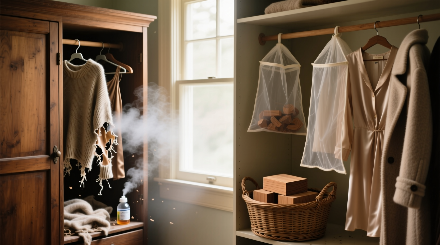 closet foggers safe for wool silk truth revealed