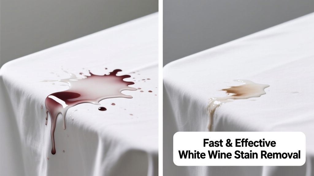 How to Remove White Wine Stains Fast and Effectively