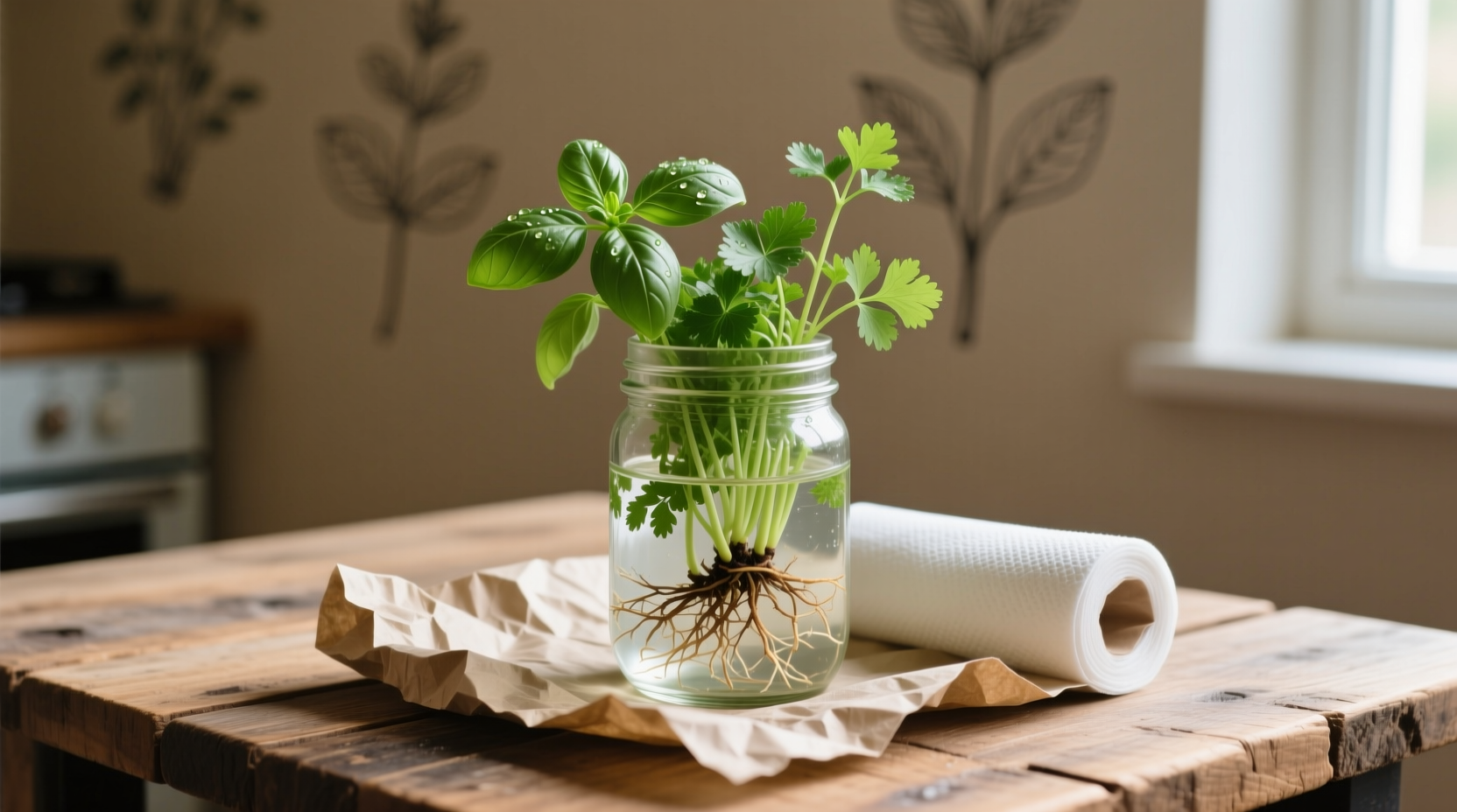kitchen hacks tips keep herbs alive weeks