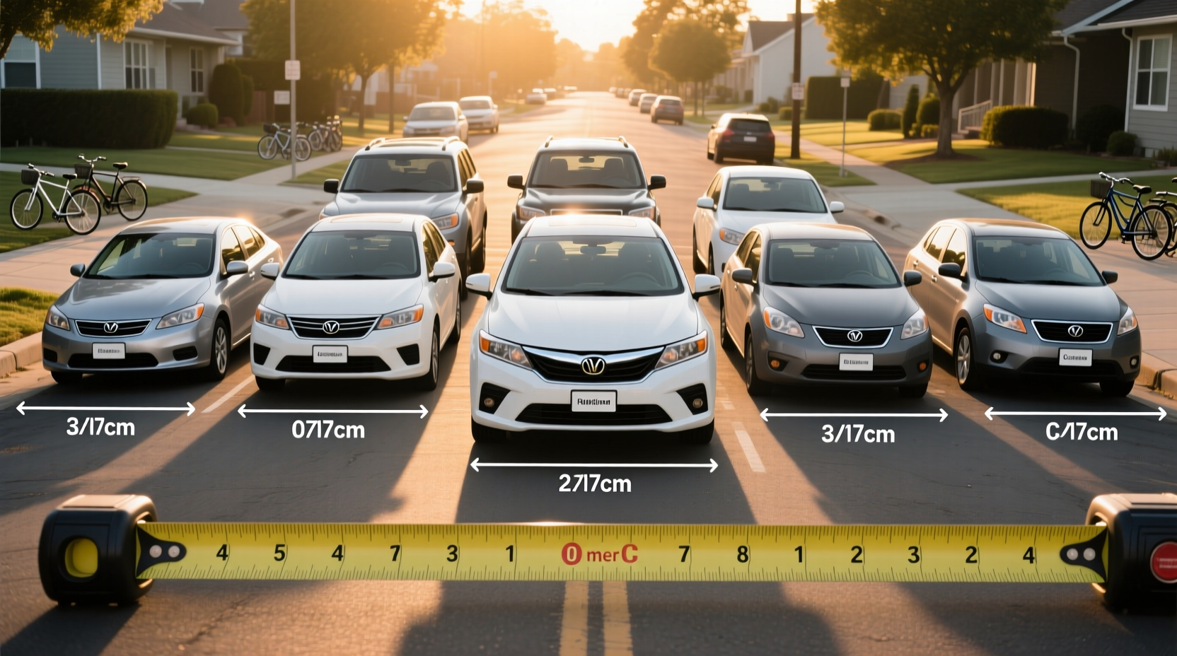 how long is an average car