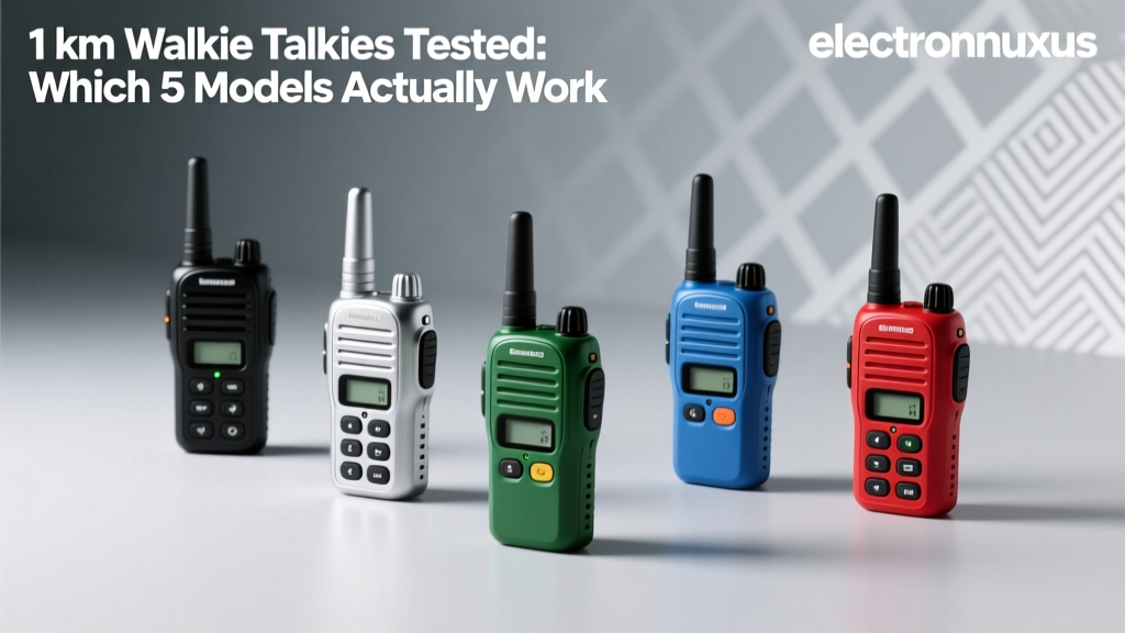 1 km Walkie Talkies Tested: Which 5 Models Actually Work