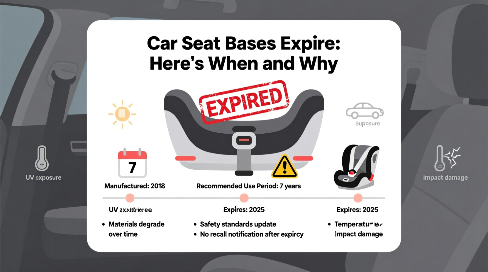 do car seat bases expire