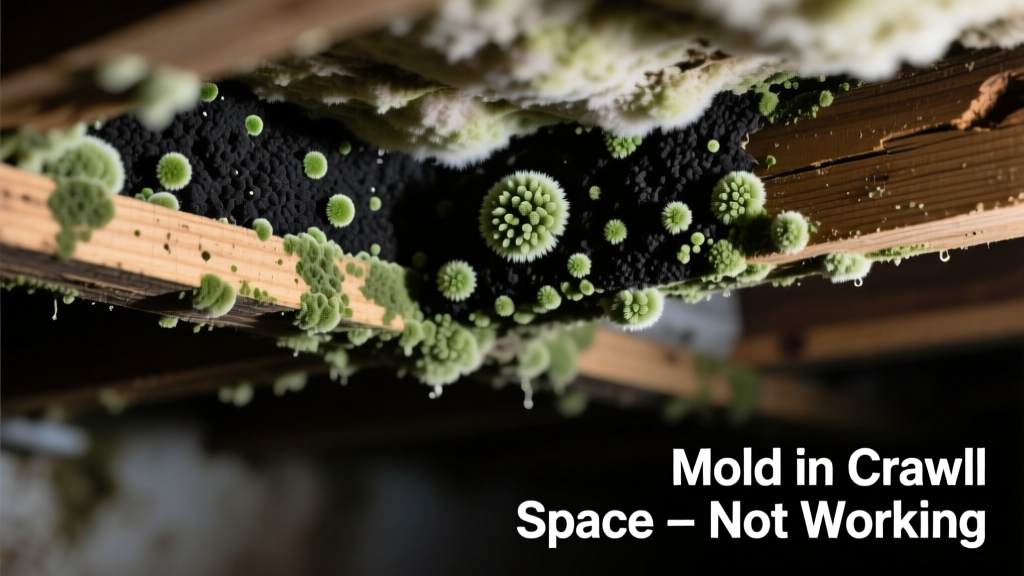 Mold in Crawl Space Not Working: Quick Diagnosis