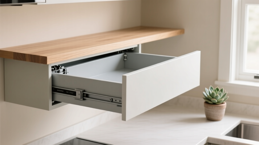 How to Install a Pull Out Drawer on a Shelf (Safely)