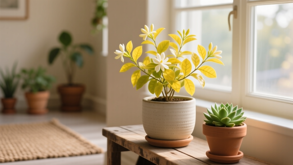 Best Pot for Indoor Jasmine with Yellow Leaves