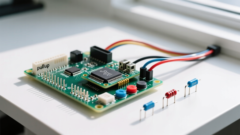 Pullup vs Pulldown Resistor: Which to Use for GPIO, I2C, and Buttons