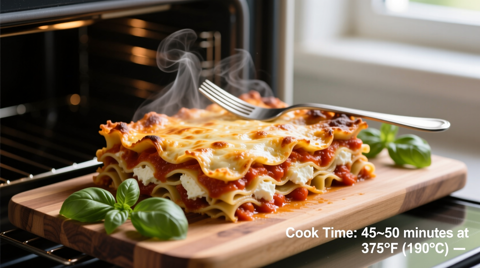 how long do i cook lasagna