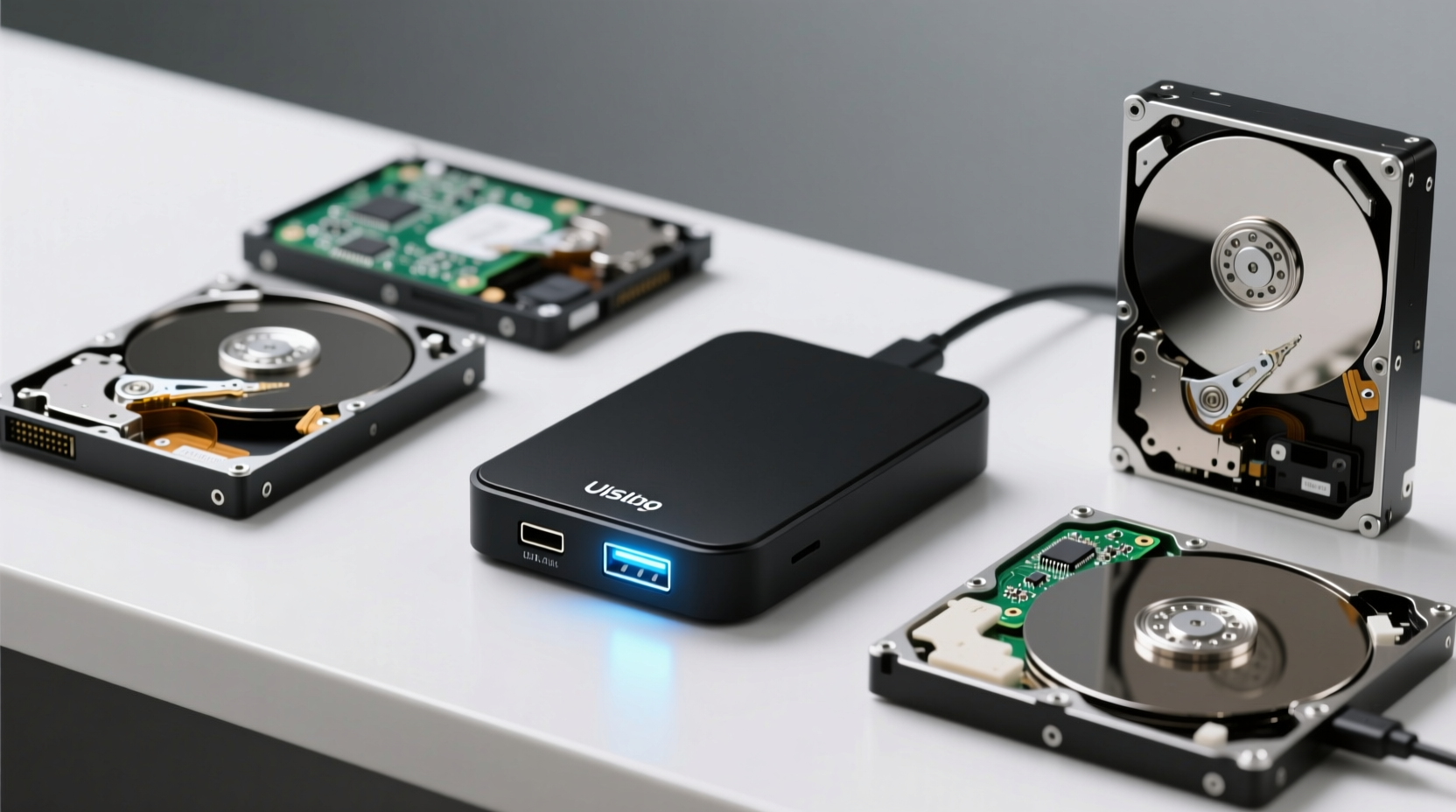 dock your old drives with the hard drive usb dock