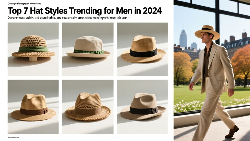 Top 7 Hat Styles Trending for Men in 2024