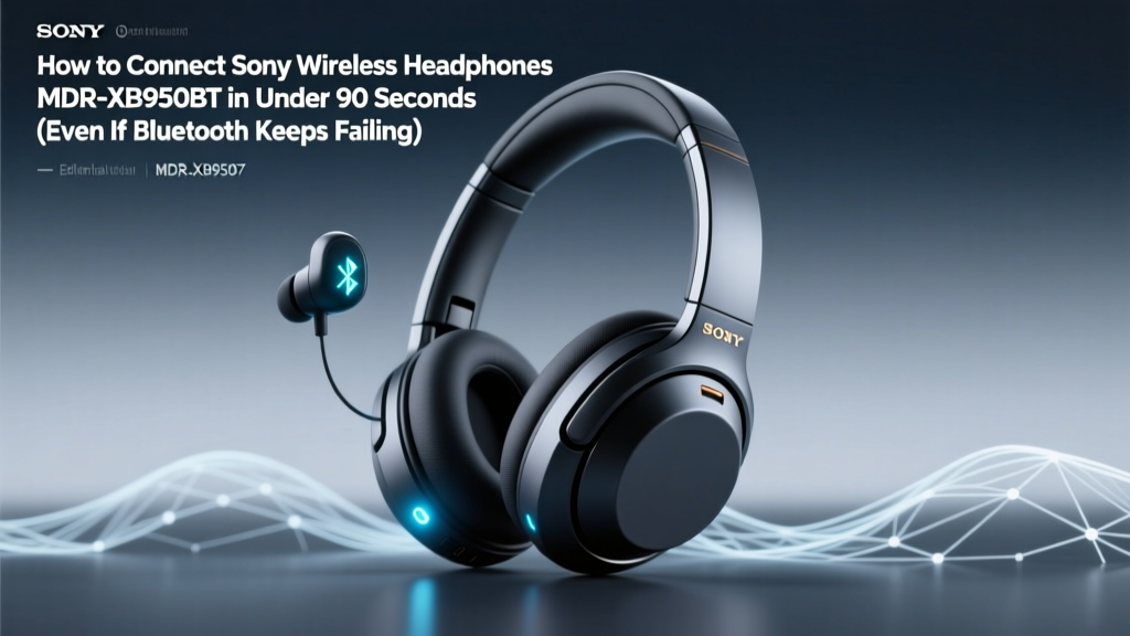 Sony MDR-XB950BT Pairing Guide (2026)