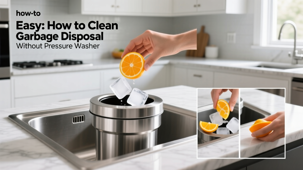 Easy: How to Clean Garbage Disposal Without Pressure Washer