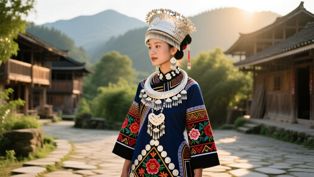 Guizhou Miao Provincial Dress: Silverwork and Embroidery Guide