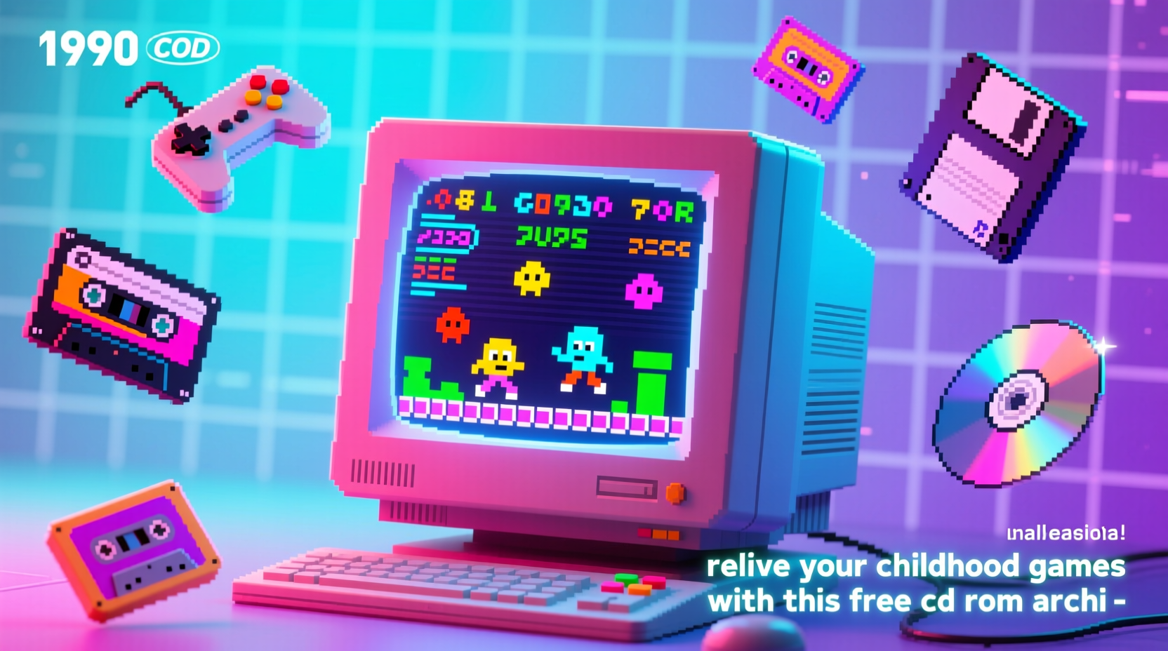 relive your childhood games with this free cd rom archi