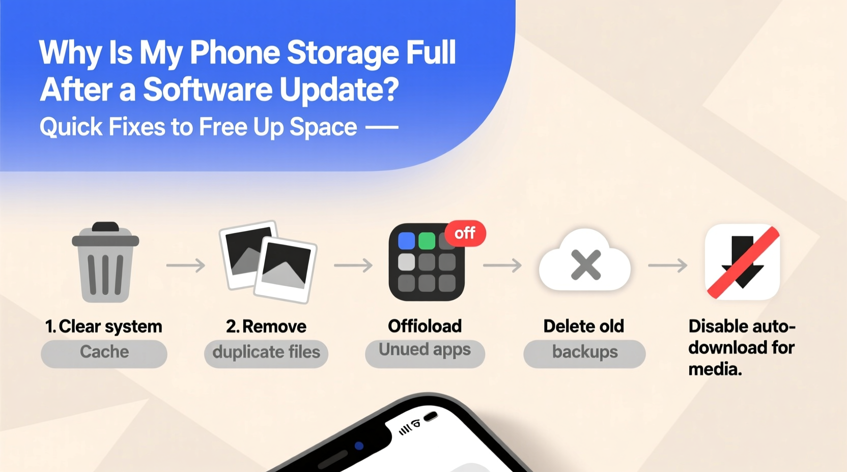 Why Is My Phone Storage Full After A Software Update Quick Fixes To ...