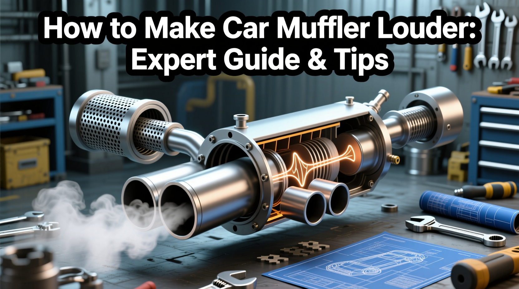 how to make car muffler louder