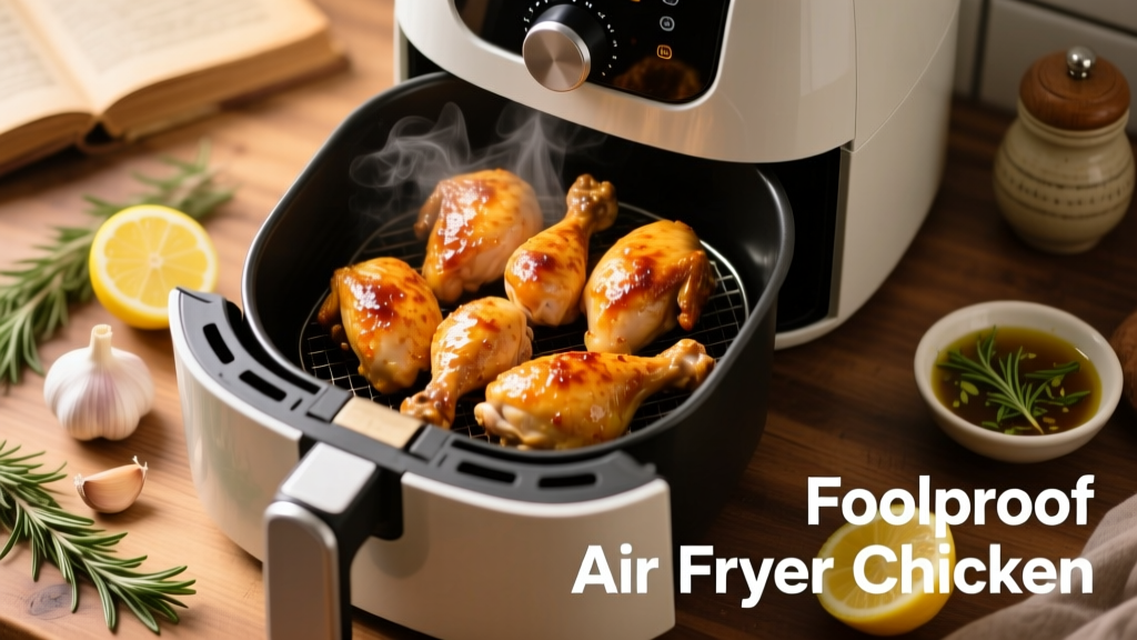 Marinated Chicken in Air Fryer: Crispy, Juicy & Foolproof