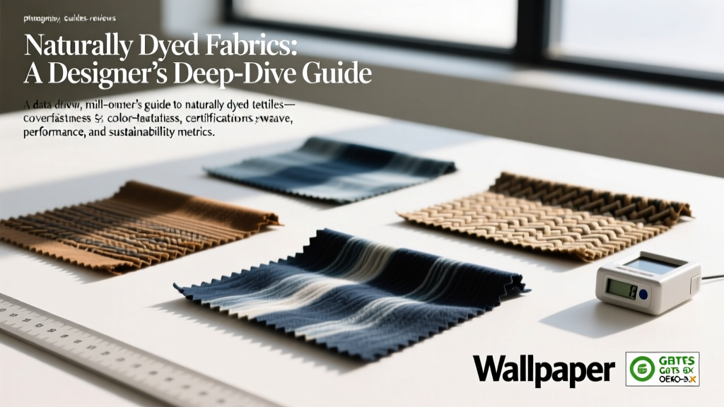 Naturally Dyed Fabrics: A Designer’s Deep-Dive Guide
