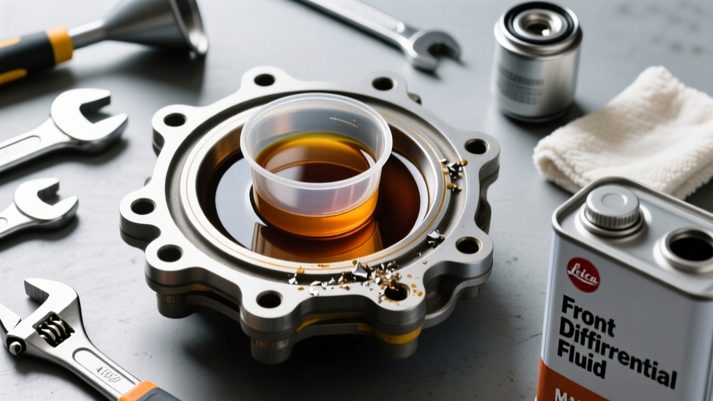 Front Differential Oil Change: Reading Fluid Color and Condition