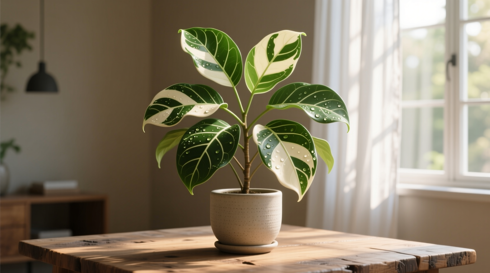 variegated schefflera