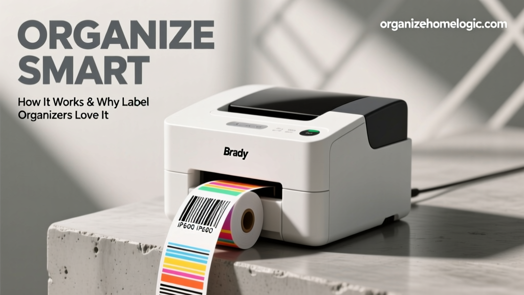 Brady IP600 Label Printer: How It Works & Why Organizers