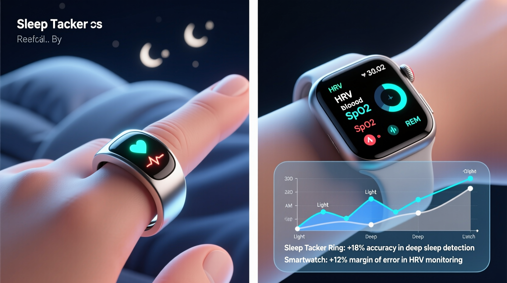is a sleep tracker ring more accurate than smartwatch data for rest quality