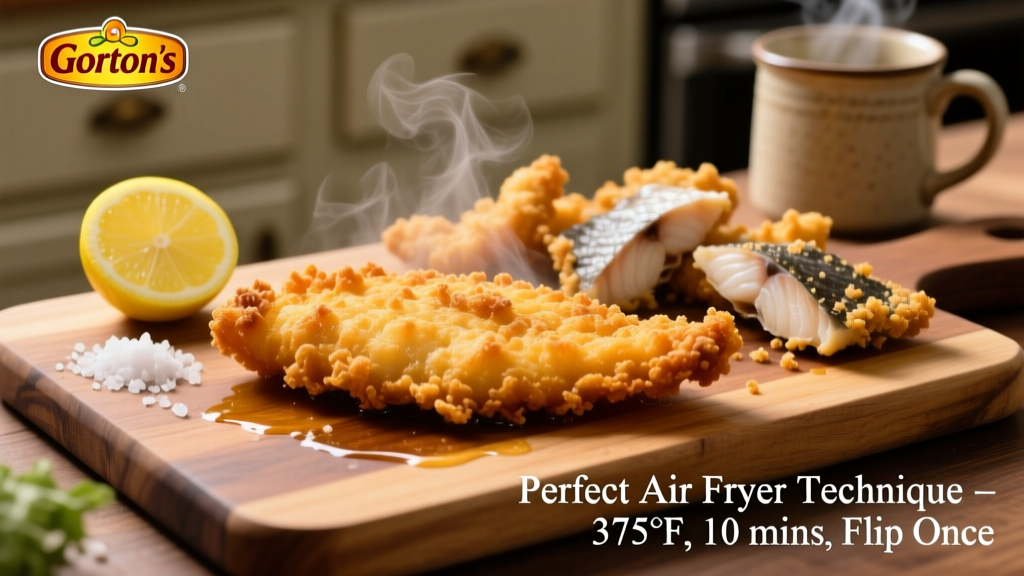 Air Fry Gorton’s Crispy Battered Fish Perfectly