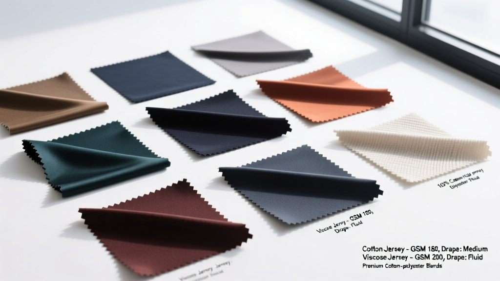Jersey Fabric Types: A Designer’s Guide to Weaves, Weights & Sourcing