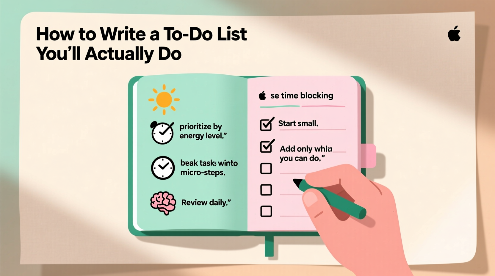 how to write a to do list you ll actually do