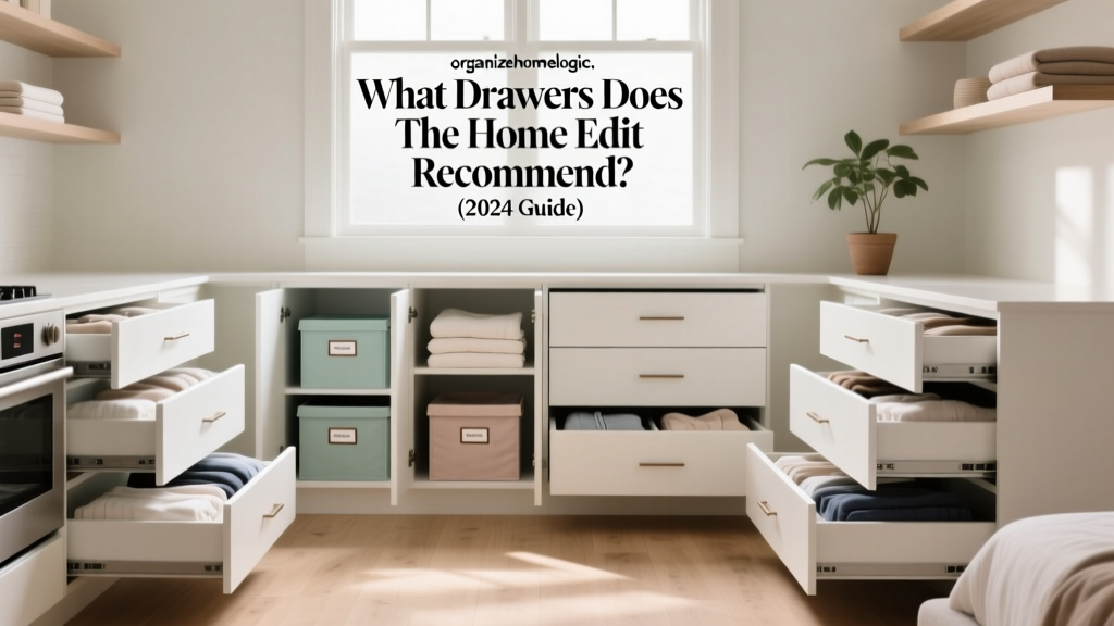 What Drawers Does The Home Edit Recommend? (2024 Guide)