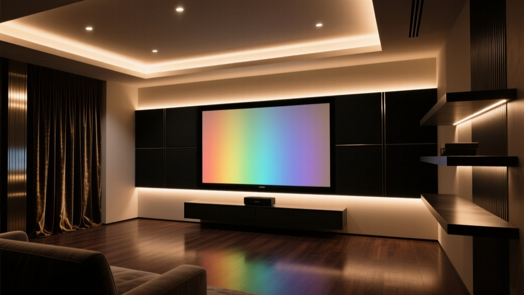 Home Theater Bias Lighting: sRGB vs. DCI-P3 Calibration