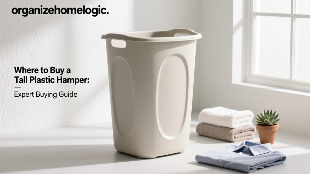Where to Buy a Tall Plastic Hamper: Expert Buying Guide