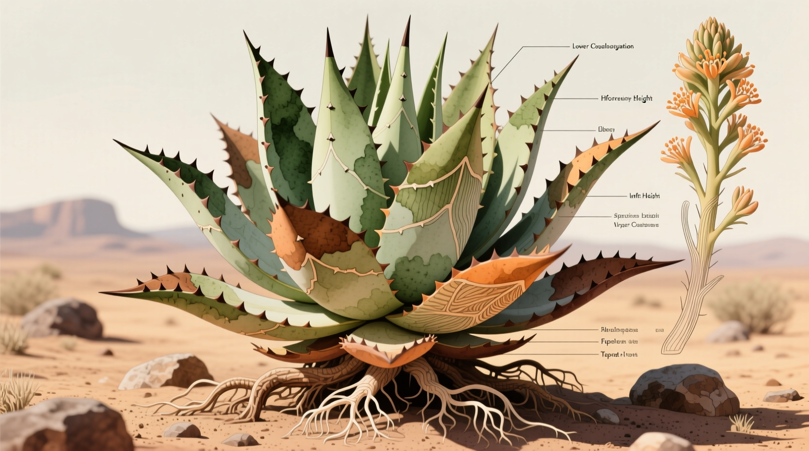 agave plant lower classifications