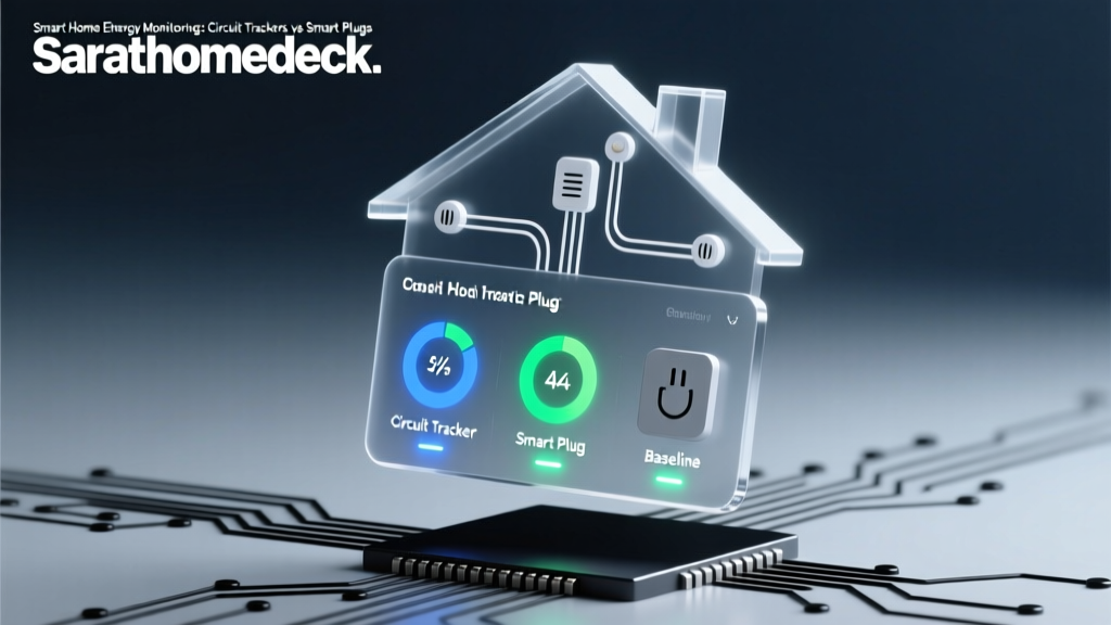 Smart Home Energy Monitoring: Circuit Trackers vs Smart Plugs