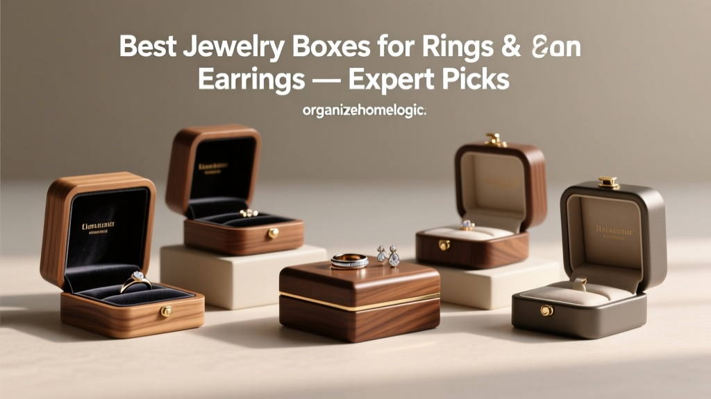 Best Jewelry Boxes for Rings & Earrings — Expert Picks