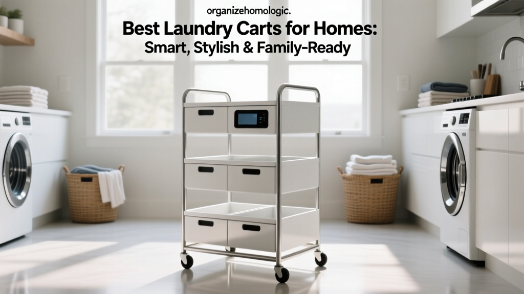 Best Laundry Carts: Smart, Stylish & Family-Ready