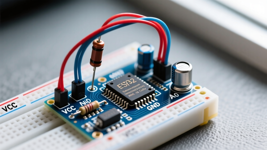 Sensor Thermistor Interfacing: ESP32 Wiring, Math, and Code