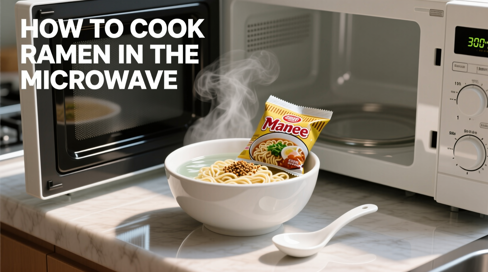 how do i cook ramen noodles in the microwave