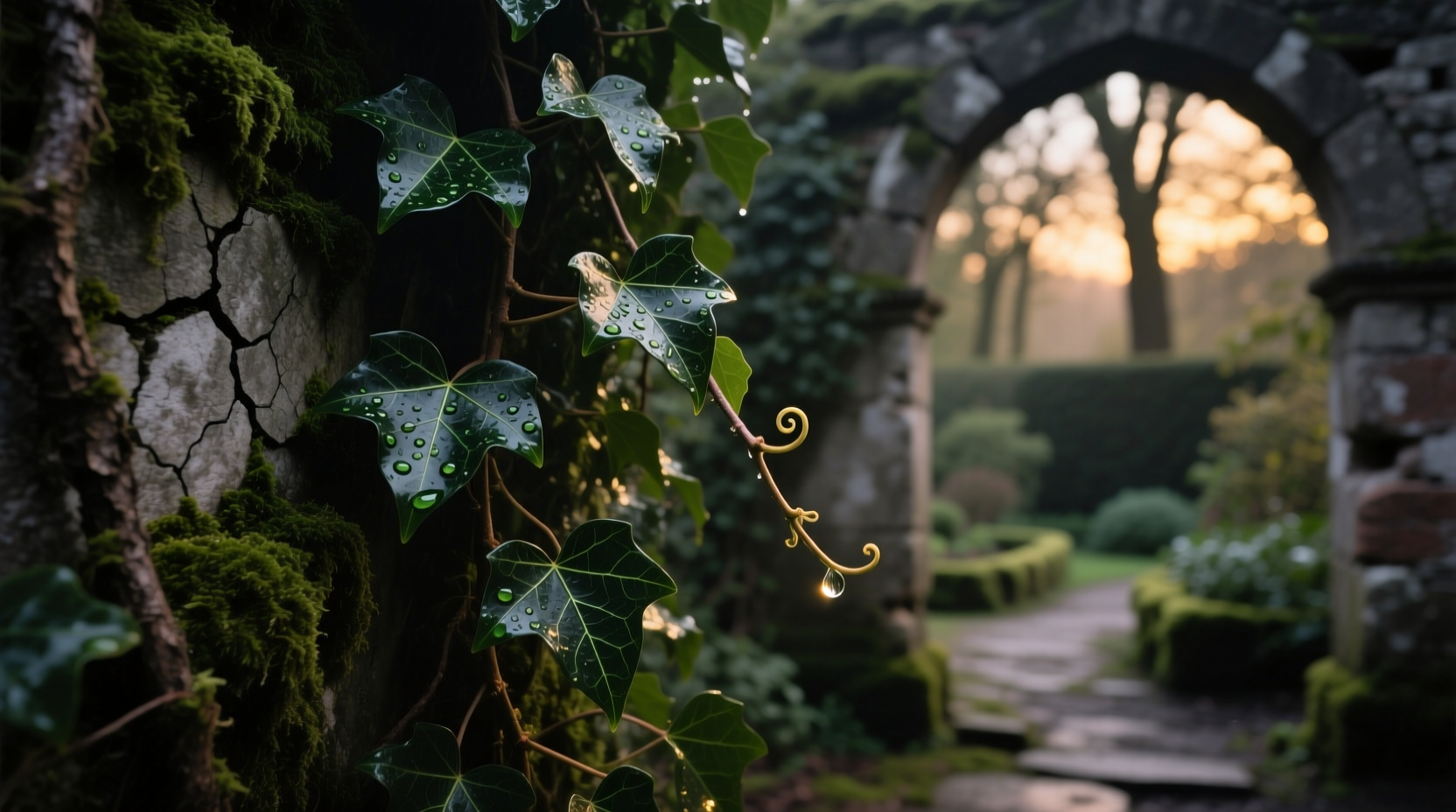 black ivy plant