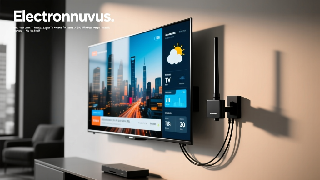 Why Your Smart TV Needs a Digital Tv Antenna For Smart Tv (And Why Most People Install It Wrong — Fix This First)
