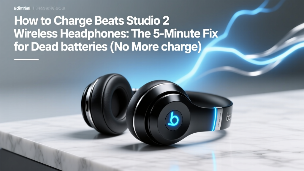 How to Charge Beats Studio 2 Wireless Headphones