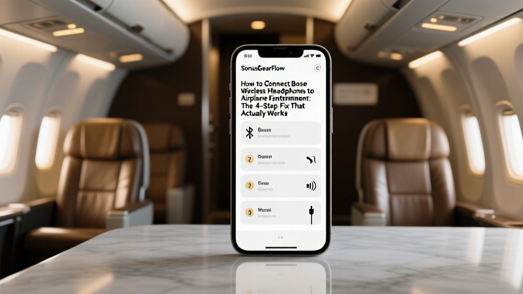 Bose Headphones to Airplane Entertainment: Fix (2026)