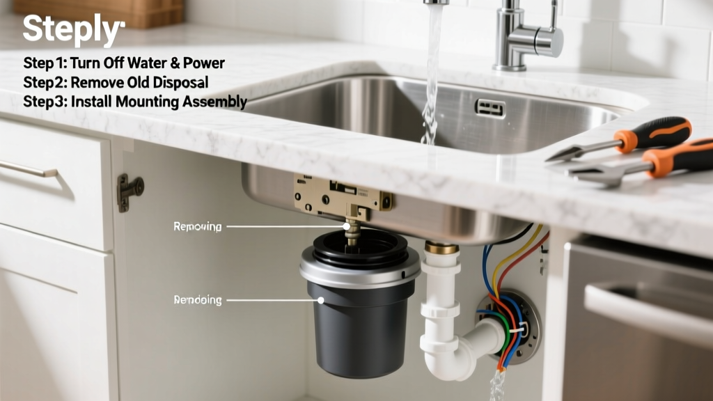 How to Install a Garbage Disposal Under Your Kitchen Sink
