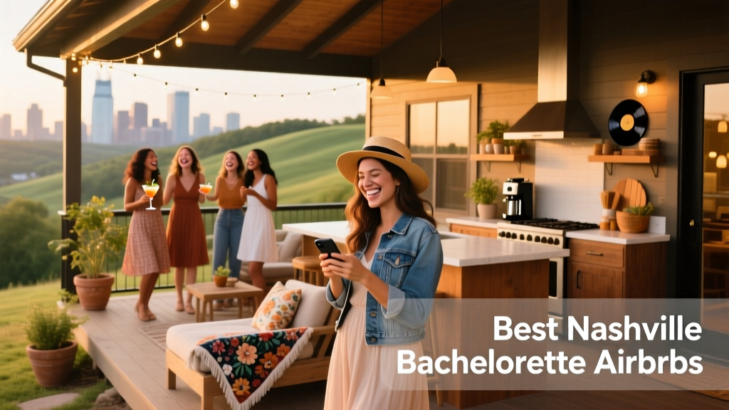 Best Nashville Bachelorette Airbnbs: Stylish, Central, and Party-Ready Rentals for Your Girls' Weekend