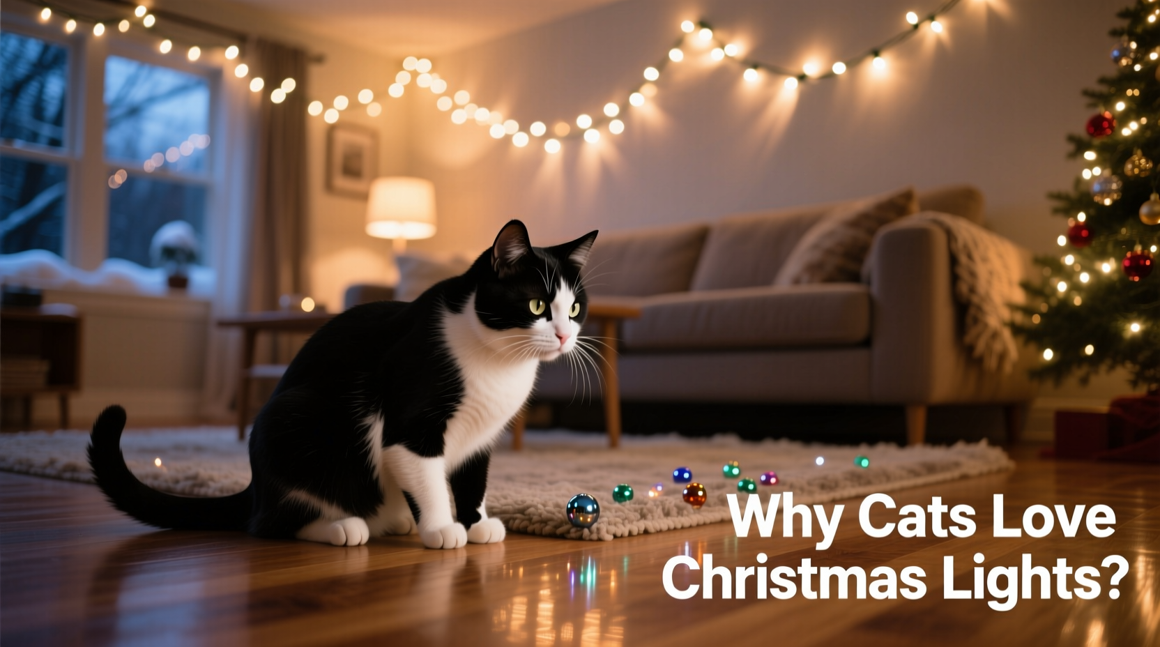 why is my cat obsessed with christmas lights behavioral insights and solutions