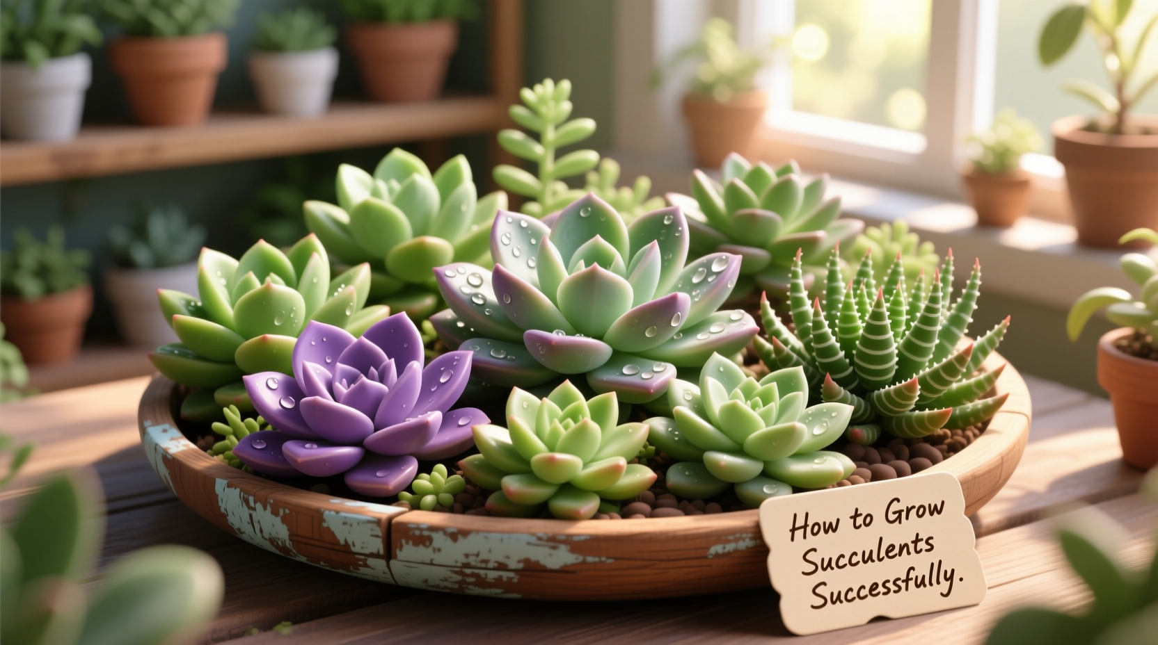 7 Succulent Care Tips for Thriving Plants | TheHomeSprouts