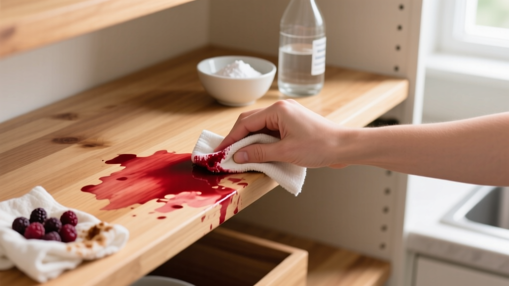 Tested: How to Get Berry Juice Out of Pantry Shelves